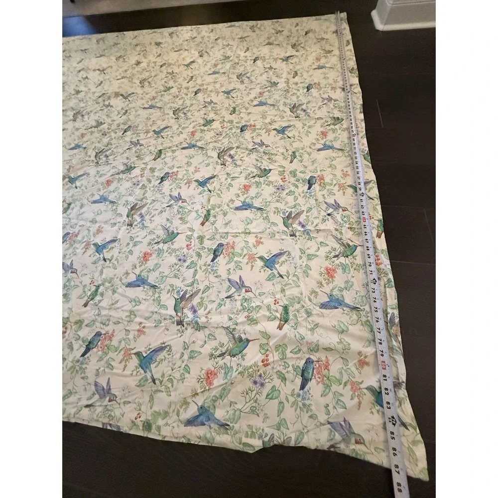 Cuddledown Hummingbird Duvet Cover King Keely Garden‎ EUC Floral RETIRED Birds